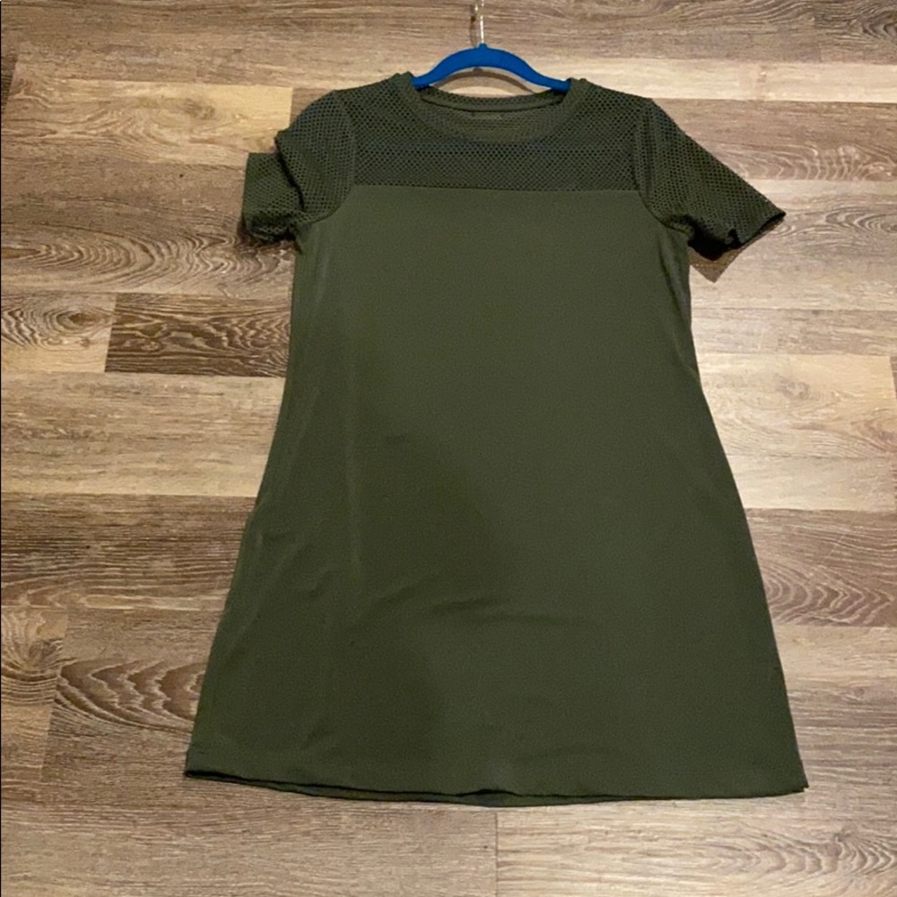 Michael Kors Olive Green Dress